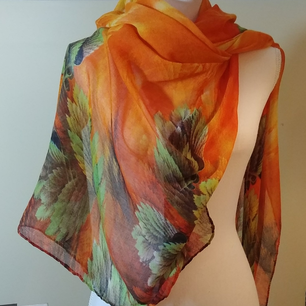 Floral Scarf/shawl